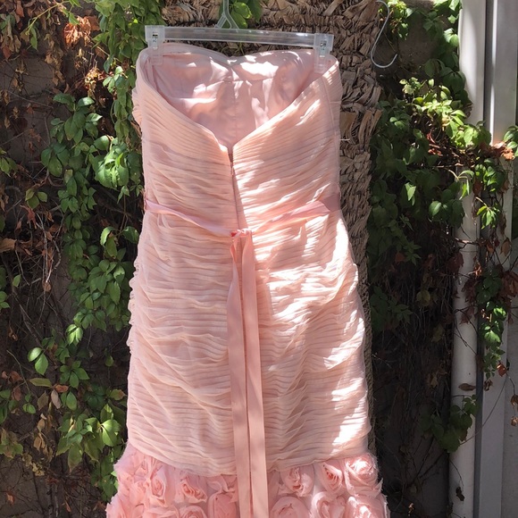 JS Collection Strapless Mermaid Dress | 6 - Picture 4 of 11